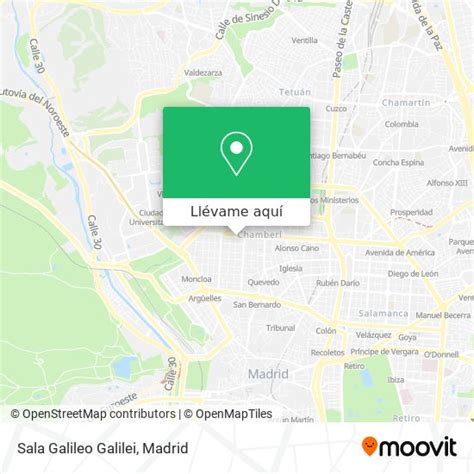 ¿Cómo llegar a Calle Galileo en Madrid en Autobús, Metro o.